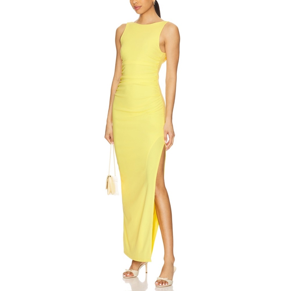 More to Come - Maisie Maxie Dress in Butter Yellow
